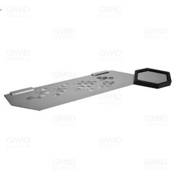 Prateleira Com Saboneteira Elemento Polida E Preta Zen - 2