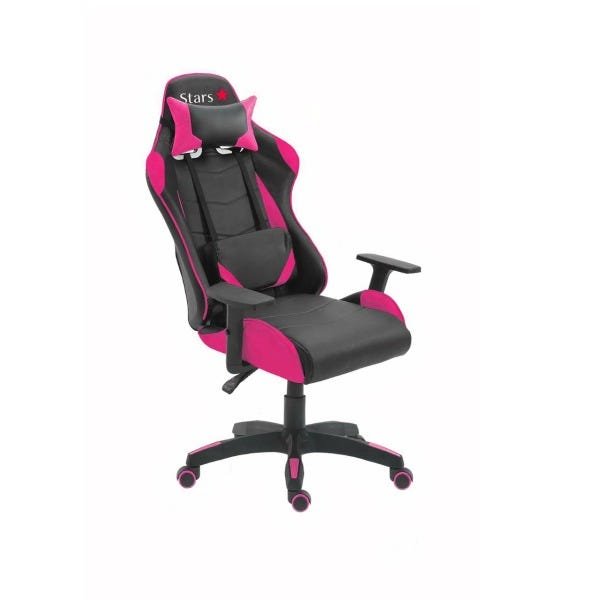 Cadeira Gamer Star com Encosto Reclinável e Função Relax - 3