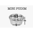 Ver imagem 4 de Kit 12 Forma Forminha Assadeira Mini Pudim Quindim F78