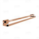 Ver imagem 2 de Toalheiro Woman Duplo 500Mm Red Gold Zen Design