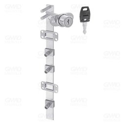 Fechadura Gaveta Frontal 1000mm 5 Gavetas - Fgvtn - 2 Fechadura Gaveta Frontal 1000mm 5 Gavetas - Fgvtn - 2