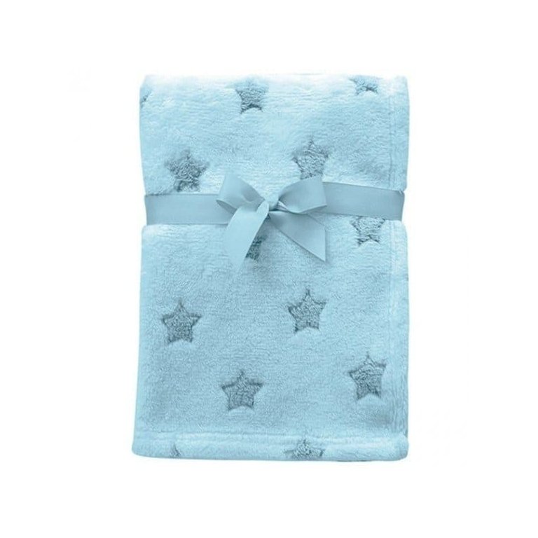 Mantinha Infantil - Estrelinhas - Azul - Buba Bub11846 Mantinha Infantil - Estrelinhas - Azul - Buba Bub11846
