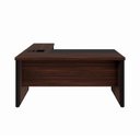 Ver imagem 4 de Mesa em L Executiva Diretor Direita 160cm x 170cm com Caixa de Tomadas e Porta Objetos F5 Office