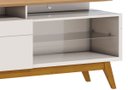 Ver imagem 4 de Rack Classic +1G 1.4 Off White com Nature - Imcal Móveis