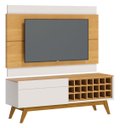 Ver imagem 2 de Rack com Painel Classic Ad 1.4 Nature com Off White - Imcal Móveis