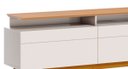 Ver imagem 3 de Rack Classic +3G 2.2 Off White com Nature - Imcal Móveis