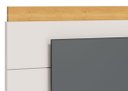 Ver imagem 3 de Painel para TV Classic 180cm Off White com Nature - Imcal Móveis