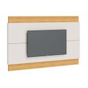 Ver imagem 1 de Painel para TV Classic 180cm Off White com Nature - Imcal Móveis