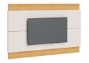 Ver imagem 1 de Painel para TV Classic 180cm Off White com Nature - Imcal Móveis