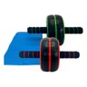 Roda Rolo Abdominal Lombar Grossa Musculação Profissional - 3