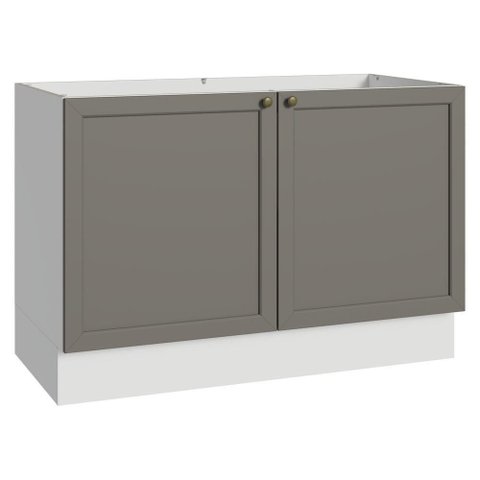 Balcão Gabinete de Pia 120cm (sem Tampo) Vik Madesa
