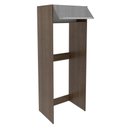 Ver imagem 4 de Porta Geladeira Madesa Lux 1 Porta Basculante Rustic/cinza
