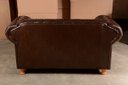 Ver imagem 5 de Conjunto Sofá E Poltrona Luís Xv Chesterfield Capitonê Retrô - Couríssimo Marrom Café
