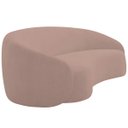 Ver mais imagens de Kit Sofá 3 Lugares 200cm e 2 Poltronas Orgânica Luxo Recepção Amore Linho - Adj Decor