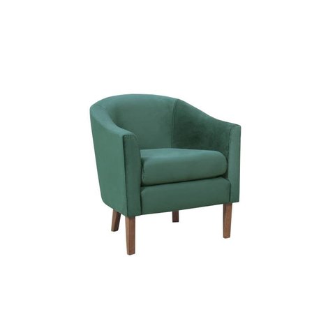 Poltrona decorativa para sala madeira maciça - Bora - Bianchi Móveis