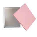 Ver imagem 4 de Caixa 100% Mdf (20x16x7,5) Rosa/branco