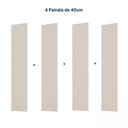 Ver imagem 5 de Painel Liso para TV até 65 Polegadas Planejado 160x250cm Aruá CabeCasa MadeiraOriginals Off White