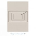 Ver imagem 6 de Painel Liso para TV até 65 Polegadas Planejado 160x250cm Aruá CabeCasa MadeiraOriginals Off White