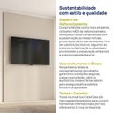 Ver imagem 7 de Painel Liso para TV até 65 Polegadas Planejado 160x250cm Aruá CabeCasa MadeiraOriginals Off White