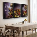 Ver imagem 2 de Quadros Decorativos Temperos Cozinha Moldura Frases