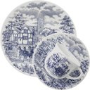 Ver imagem 1 de Kit Jogo Prato Fundo e Xícara Oxford® Biona Cena Inglesa 12 Peças