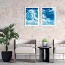 Ver imagem 4 de Kit 2 Quadros Nossa Esperança está no Senhor; Ele é o nosso auxílio e a nossa proteção Secret Acessó