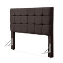 Ver imagem 2 de Cabeceira Cama Queen Estofada 1,60 - Maia Linho Marrom
