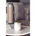 Ver imagem 5 de Cuia Mate Tramontina Inox Tereré Chimarrão 240ml Tramontina Cor:Branca