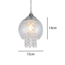 Ver imagem 3 de Lustre Pendente Taschibra Diana E27 Bivolt Transparente