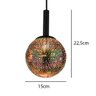 Lustre Pendente Taschibra Pixel E27 Cromado Bivolt - 4