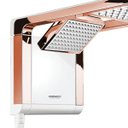 Ver imagem 2 de Chuveiro Lorenzetti Acqua Duo Ultra 220v/7800w Branco e Rose Gold