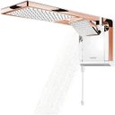 Ver imagem 3 de Chuveiro Lorenzetti Acqua Duo Ultra 220v/7800w Branco e Rose Gold