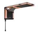 Ver imagem 1 de Chuveiro Acqua Duo Ultra 7800W 220V - Lorenzetti Preto/Rose