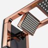 Chuveiro Acqua Duo Ultra 7800W 220V - Lorenzetti Preto/Rose - 2