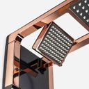 Ver imagem 2 de Chuveiro Acqua Duo Ultra 7800W 220V - Lorenzetti Preto/Rose