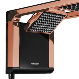 Chuveiro Acqua Duo Ultra 5500W 127V - Lorenzetti Preto/Rose - 2