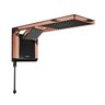 Chuveiro Acqua Duo Ultra 5500W 127V - Lorenzetti Preto/Rose - 1