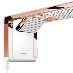 Chuveiro Lorenzetti Acqua Duo Ultra 127v/5500w Branco e Rose Gold - 3