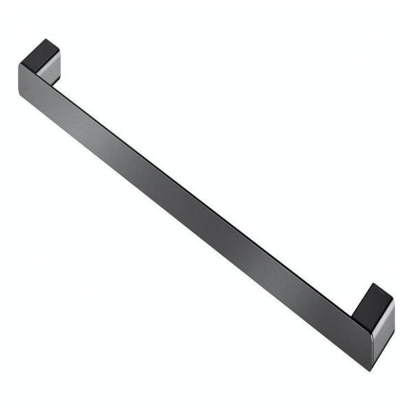 Porta-toalhas bastão Docol Flat grafite polido - 00961348 - Docol - 1