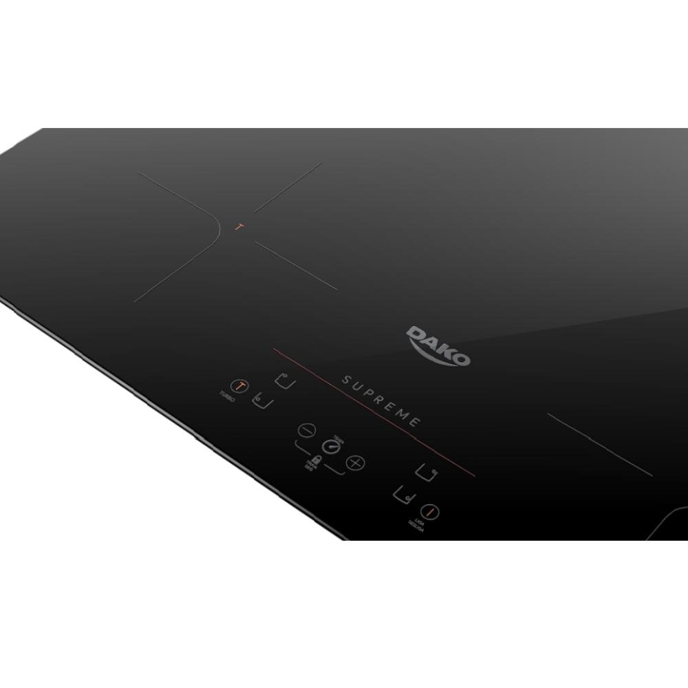 Fogão Cooktop Elétrico Dako Indução 4 Bocas Automático 220v - 4