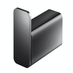 Cabide Docol Flat 960948 Grafite Polido - 2