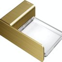 Ver imagem 2 de Saboneteira Docol Flat 1013872 Ouro Escovado