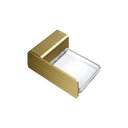 Ver imagem 1 de Saboneteira Docol Flat 1013872 Ouro Escovado