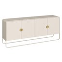 Ver imagem 1 de Buffet Aparador Organico 4 Portas 180 cm 28075 Off White Artesano