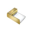 Ver imagem 1 de Saboneteira Docol Flat 1013843 Ouro Polido