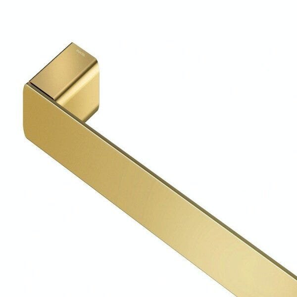 Toalheiro Barra Rosto Flat 1013643 Ouro Polido - Docol - 2