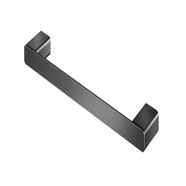 Porta Toalha Bastão Flat Grafite Polido - Docol 01013648 - 1