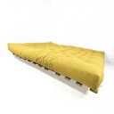 Ver imagem 3 de Sofa Cama Futon Oriental King Amarelo Acquablock Madeira Maciça Pinus Natural sem Pintura
