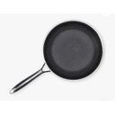Ver imagem 5 de Frigideira Grande Alta Wok em Aço Inox 30cm Antiaderente Cor Inox/preto