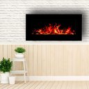 Ver imagem 5 de Lareira Elétrica Efeito em Chamas Aquecedor Elétrico 220v